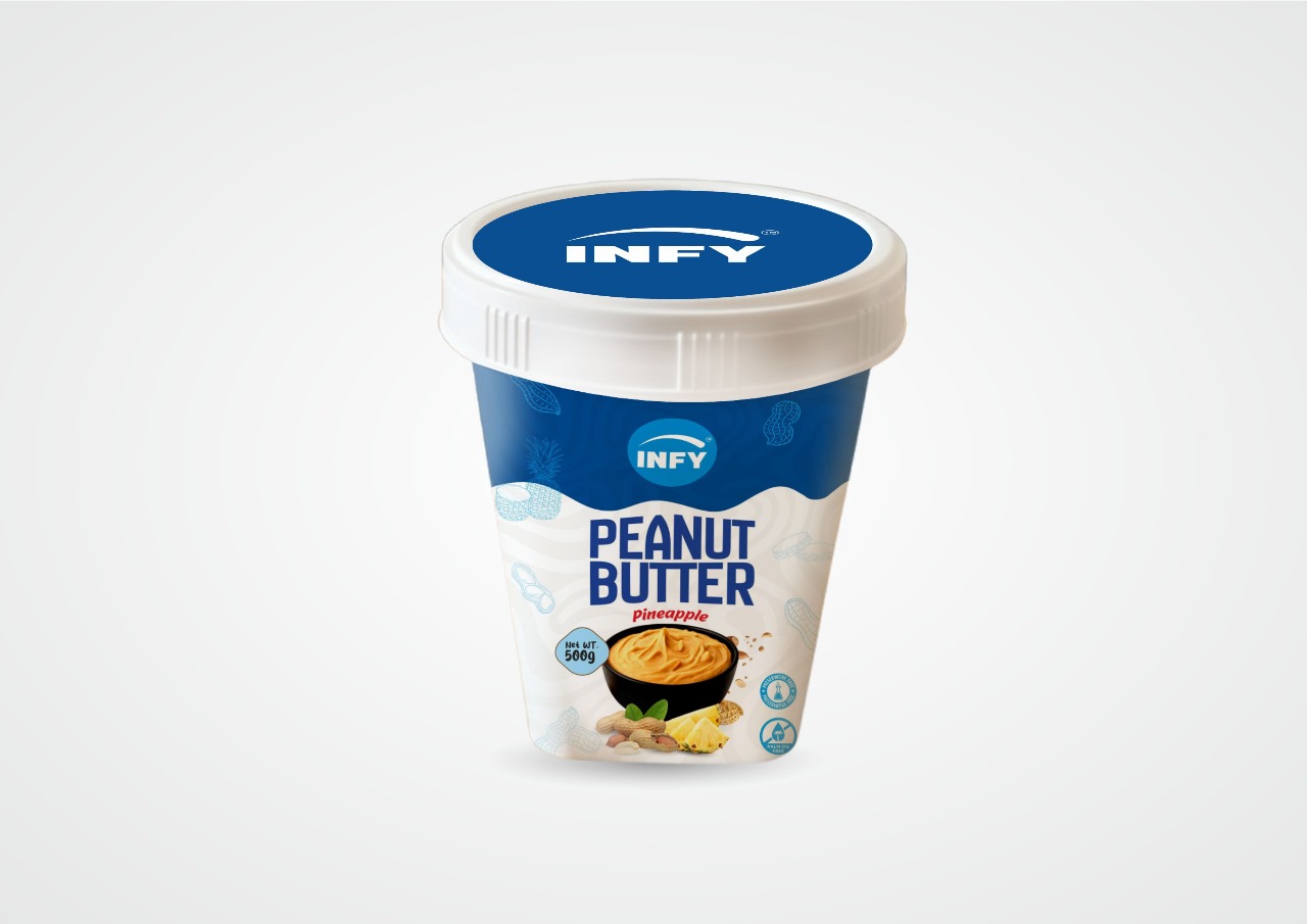 INFY Pineapple Flavoured Peanut Butter