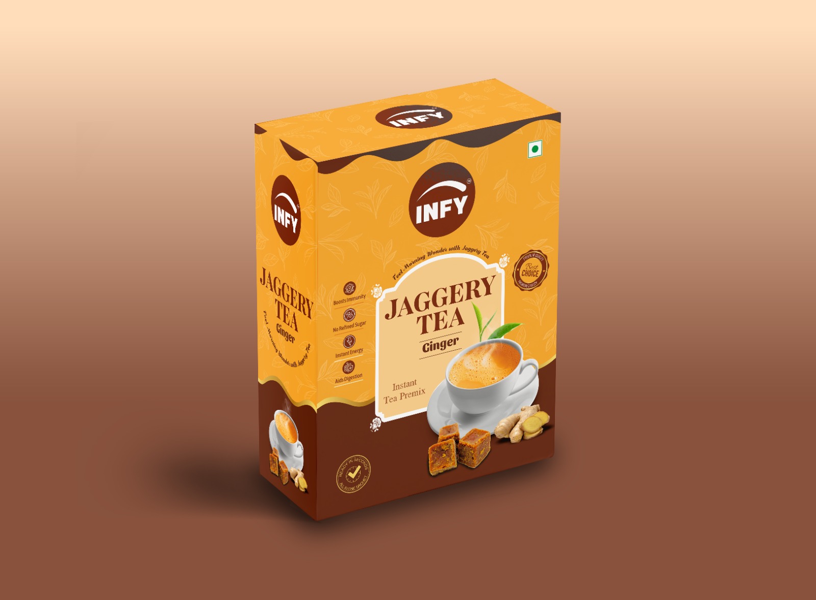 INFY Jaggery Tea